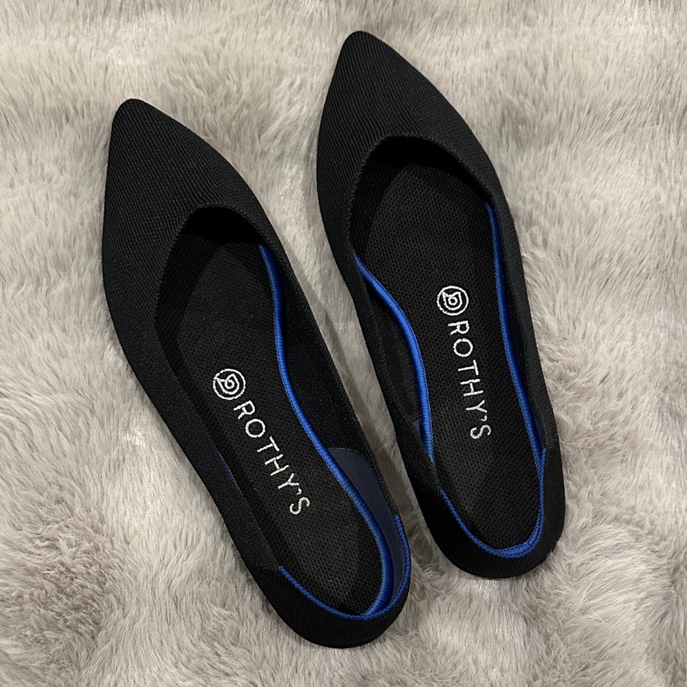 Rothy's Women's Black Flats